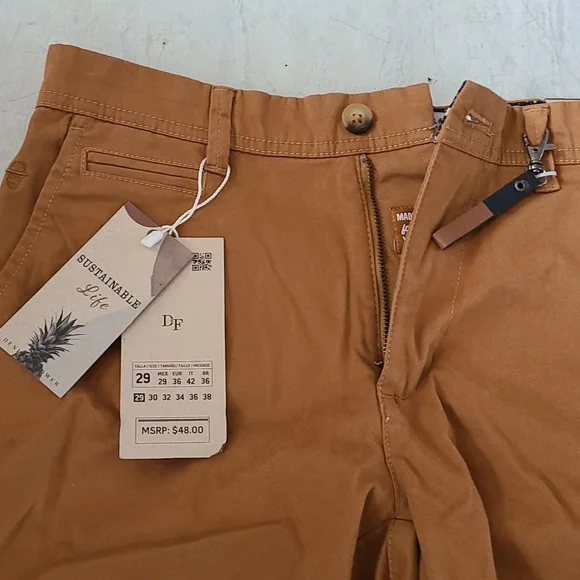 nwt Denim & Flower Tan shorts size 29/36 - Picture 2 of 4